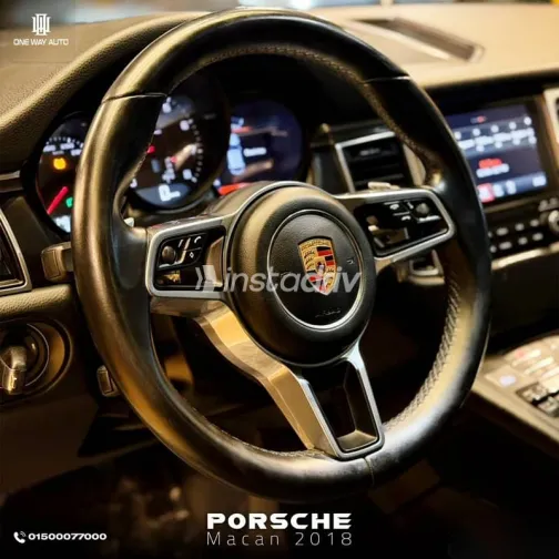 بورش ماكان 2018 أبيض مستعملة للبيع - 9