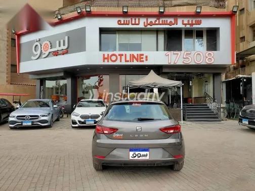 سيات ليون 2017 رمادي مستعملة للبيع - 4