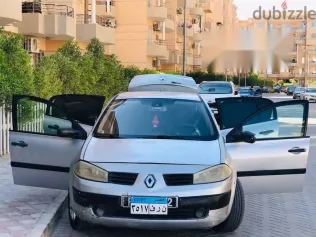 رينو ميجان 2005 فضي مستعملة للبيع