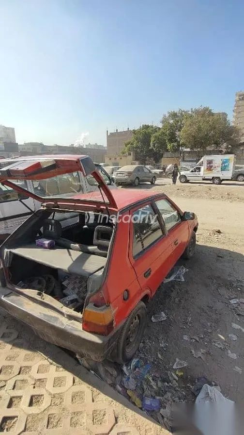 سكودا فيفوريت 1994 أحمر مستعملة للبيع - 7