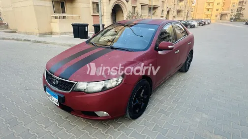 Kia Forte 2009 Dark Red Used for Sale - 2