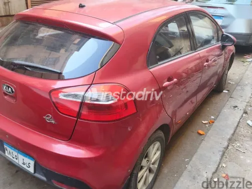 Kia Rio 2014 Red Used for Sale - 2