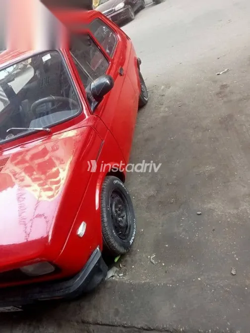 فيات 127 1976 أحمر مستعملة للبيع - 2