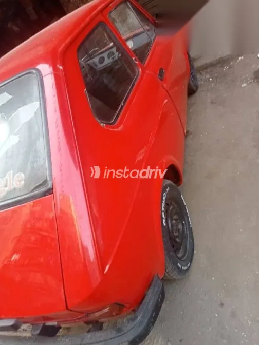 فيات 127 1976 أحمر مستعملة للبيع - 4