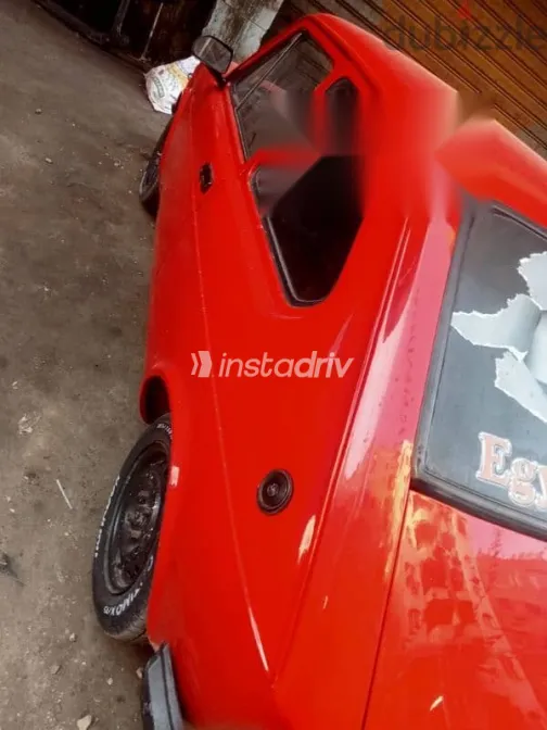 فيات 127 1976 أحمر مستعملة للبيع - 5