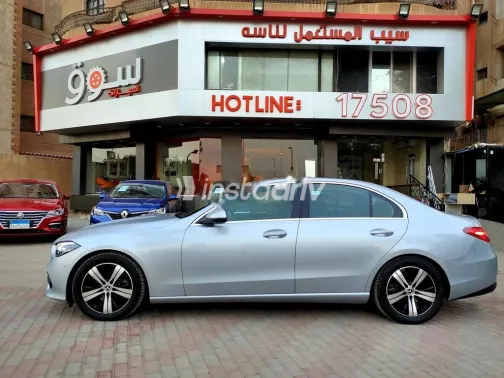 مرسيدس C 180 2022 فضي مستعملة للبيع - 2