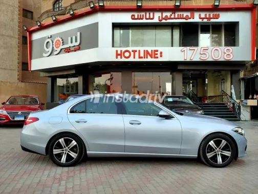 مرسيدس C 180 2022 فضي مستعملة للبيع - 3