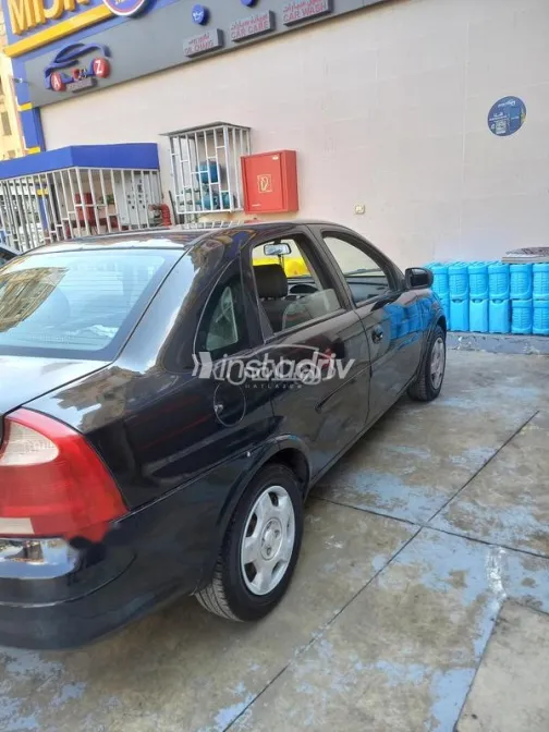 اوبل كورسا 2008 أسود مستعملة للبيع - 4