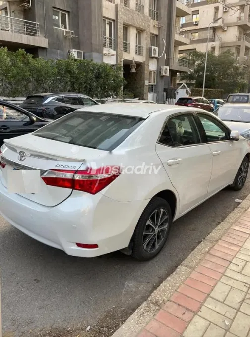 تويوتا كورولا 2014 أبيض مستعملة للبيع - 2