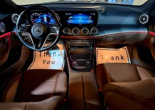 مرسيدس E 200 2021 أبيض مستعملة للبيع