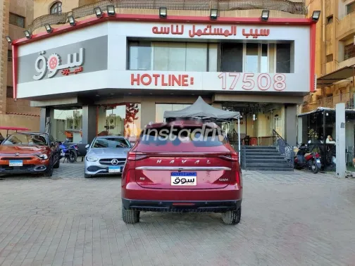 هافال H6 2022 أحمر غامق مستعملة للبيع - 4