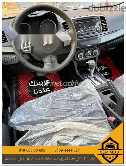 ميتسوبيشي لانسر 2015 فضي مستعملة للبيع - 5