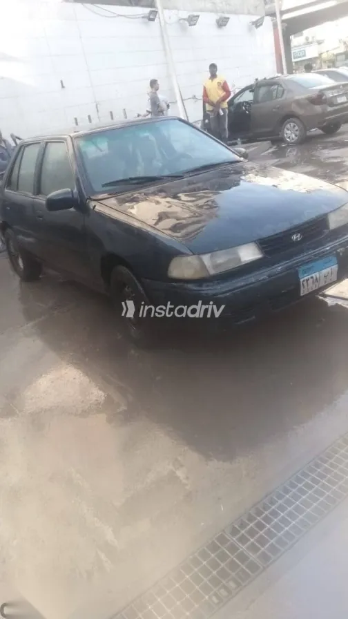 Hyundai Excel 1997 Dark Blue Used for Sale - 3