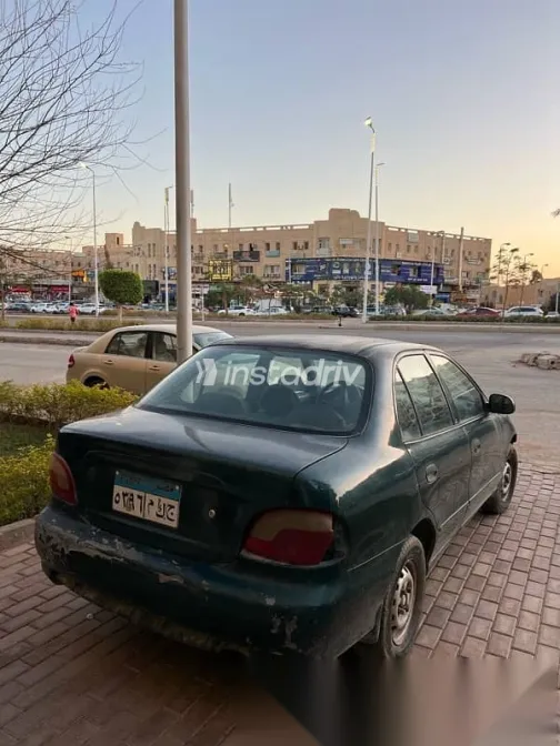 هيونداي اكسنت 2000 أخضر مستعملة للبيع - 5