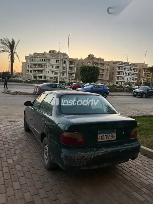 هيونداي اكسنت 2000 أخضر مستعملة للبيع - 6