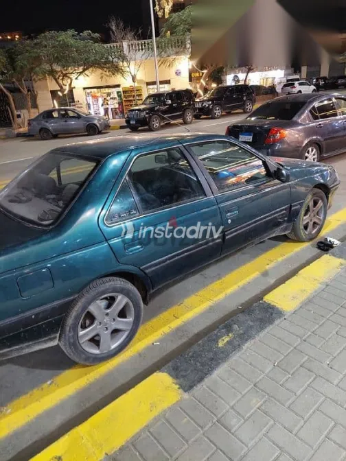 بيجو 405 1998 أخضر مستعملة للبيع - 3