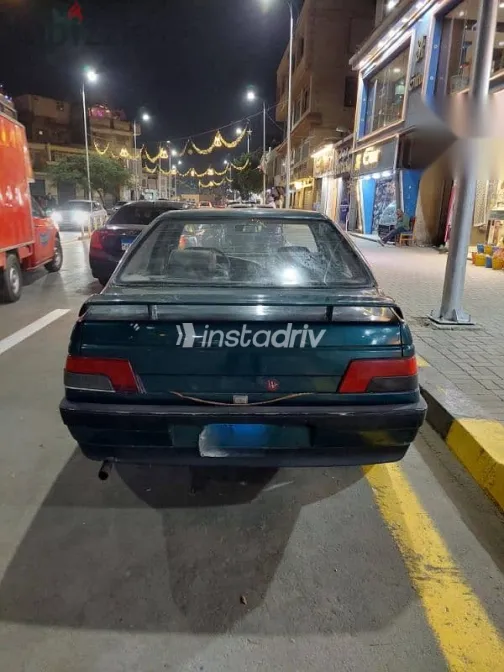 بيجو 405 1998 أخضر مستعملة للبيع - 4