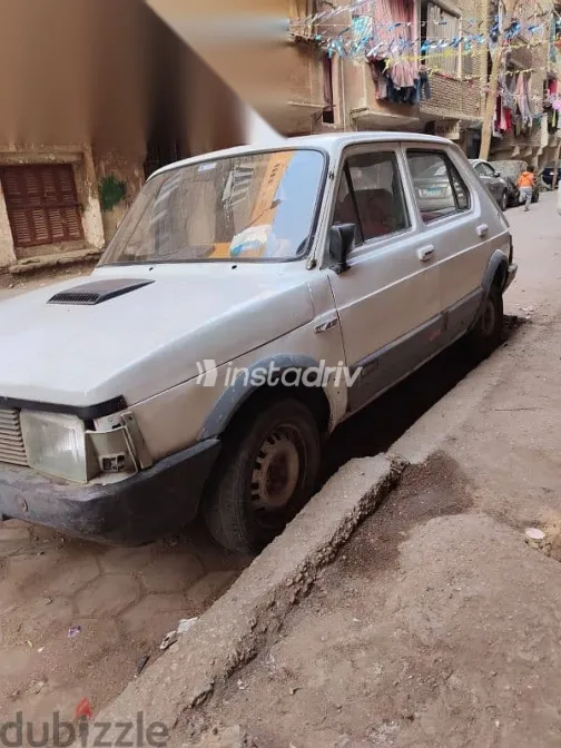 فيات 127 1983 أبيض مستعملة للبيع - 2