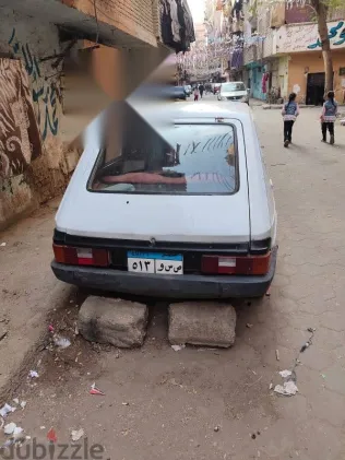 فيات 127 1983 أبيض مستعملة للبيع