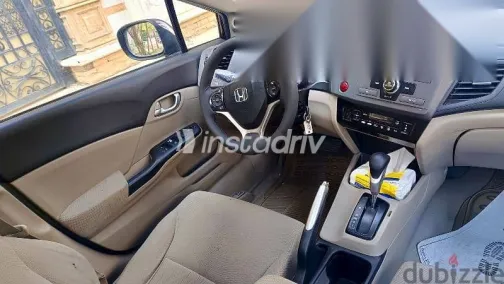 Honda Civic 2013 Burgundy Used for Sale - 7