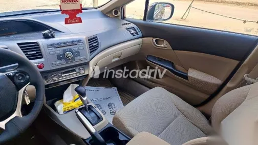 Honda Civic 2013 Burgundy Used for Sale - 8