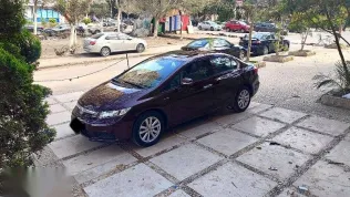 Honda Civic 2013 Burgundy Used for Sale