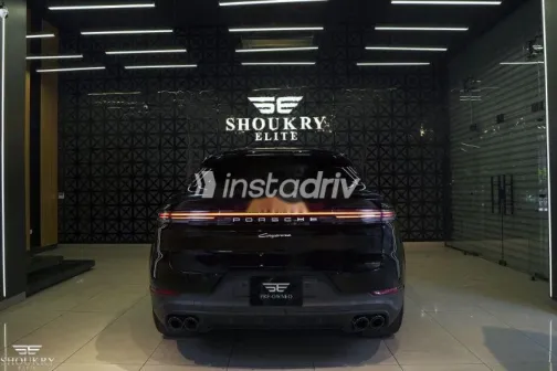 بورش كايين اس 2024 أسود مستعملة للبيع - 2