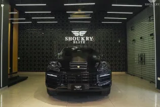 بورش كايين اس 2024 أسود مستعملة للبيع