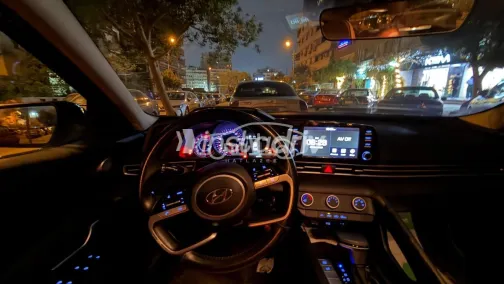 هيونداي إلنترا سى ان 7 2022 أبيض مستعملة للبيع - 5