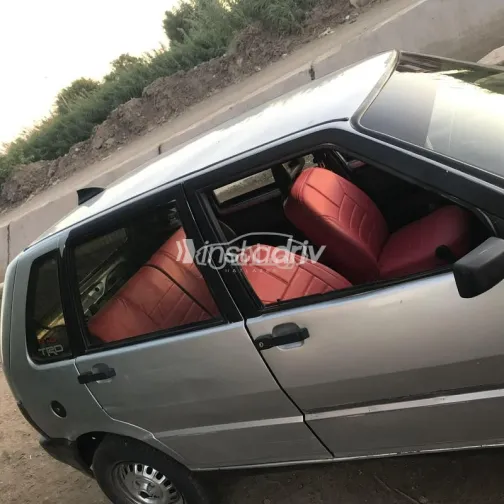 فيات اونو 1994 فضي مستعملة للبيع - 3