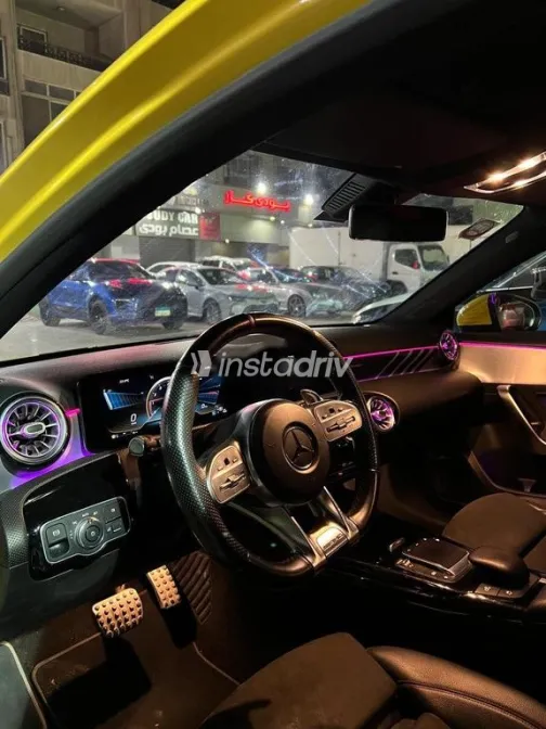 مرسيدس A 35 AMG 2021 أصفر مستعملة للبيع - 3