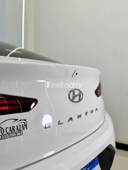 هيونداي إلنترا اى دى 2020 أبيض مستعملة للبيع - 4