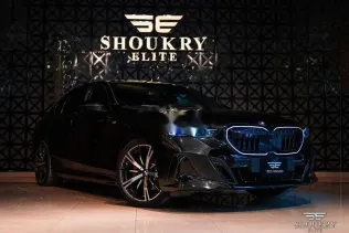 بي ام دبليو 520 2024 أسود مستعملة للبيع