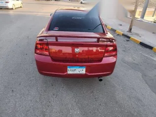 دودج تشارجر 2008 أحمر مستعملة للبيع