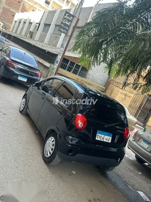 شيفروليه سبارك 2008 أسود مستعملة للبيع - 2