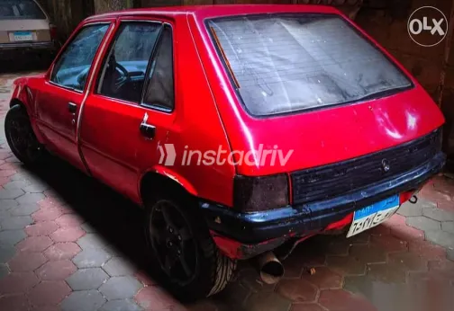 بيجو 205 1989 أحمر مستعملة للبيع - 2