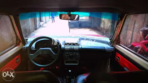 بيجو 205 1989 أحمر مستعملة للبيع - 5