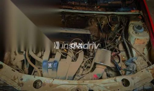 بيجو 205 1989 أحمر مستعملة للبيع - 8