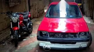 بيجو 205 1989 أحمر مستعملة للبيع