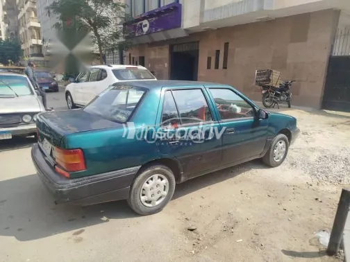 هيونداي اكسنت 1996 أخضر مستعملة للبيع - 3