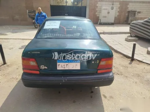 هيونداي اكسنت 1996 أخضر مستعملة للبيع - 6