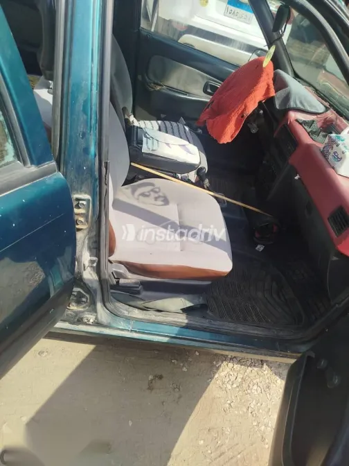 هيونداي اكسنت 1996 أخضر مستعملة للبيع - 7