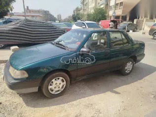 هيونداي اكسنت 1996 أخضر مستعملة للبيع