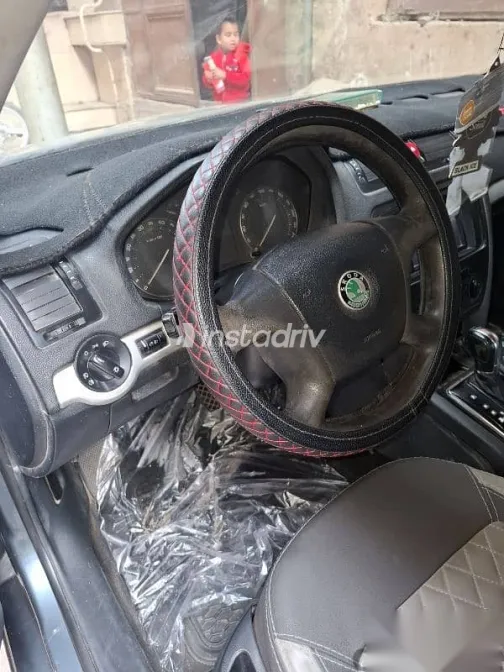 سكودا اوكتافيا 2005 رمادي مستعملة للبيع - 4