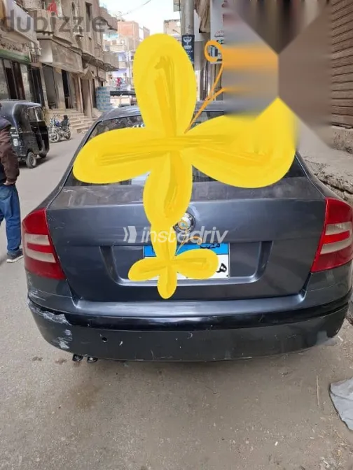 سكودا اوكتافيا 2005 رمادي مستعملة للبيع - 8