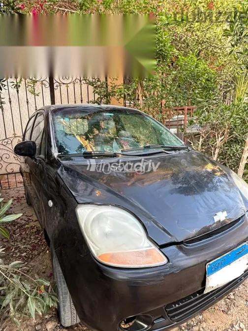 شيفروليه سبارك 2009 أسود مستعملة للبيع - 2