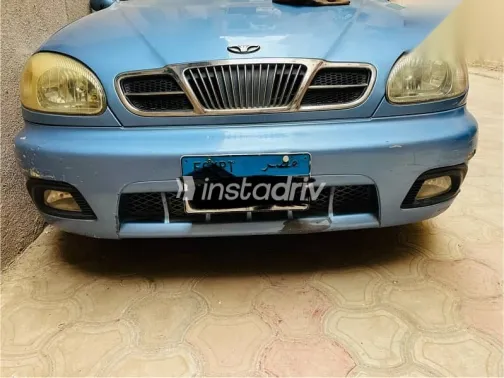 دايو لانوس 2005 أزرق غامق مستعملة للبيع - 2