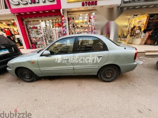 دايو لانوس 2005 أبيض مستعملة للبيع - 6