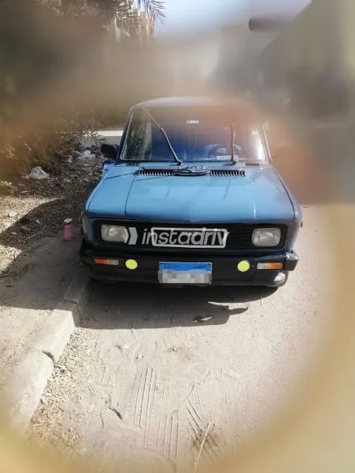 فيات 128 1987 أزرق غامق مستعملة للبيع - 7