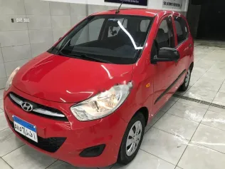 هيونداي I10 2012 أحمر مستعملة للبيع